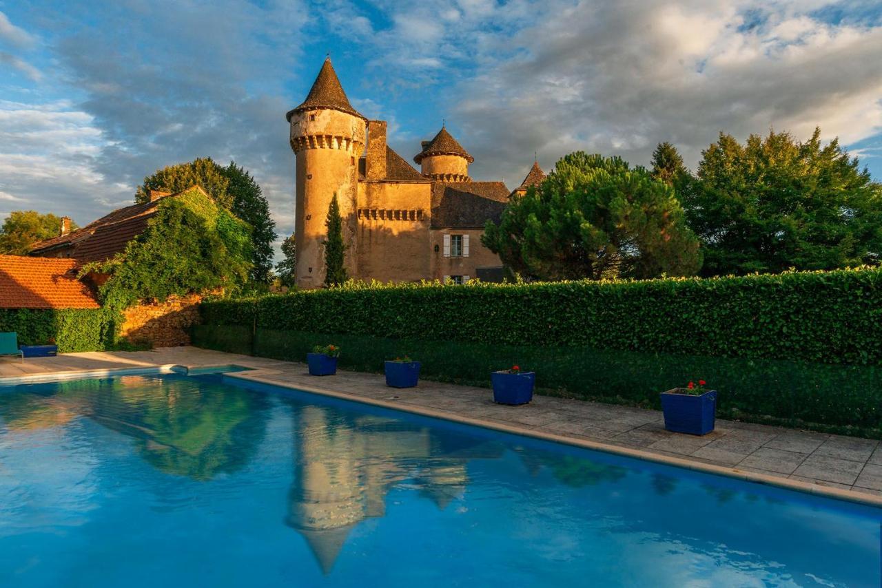 Chateau Garinie 15Th Century Medieval Castle In The South Of France Lugan  エクステリア 写真